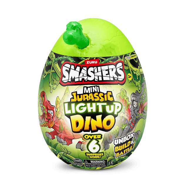 Produktbild 1 för Mini Jurassic Light-Up Dino Smashers