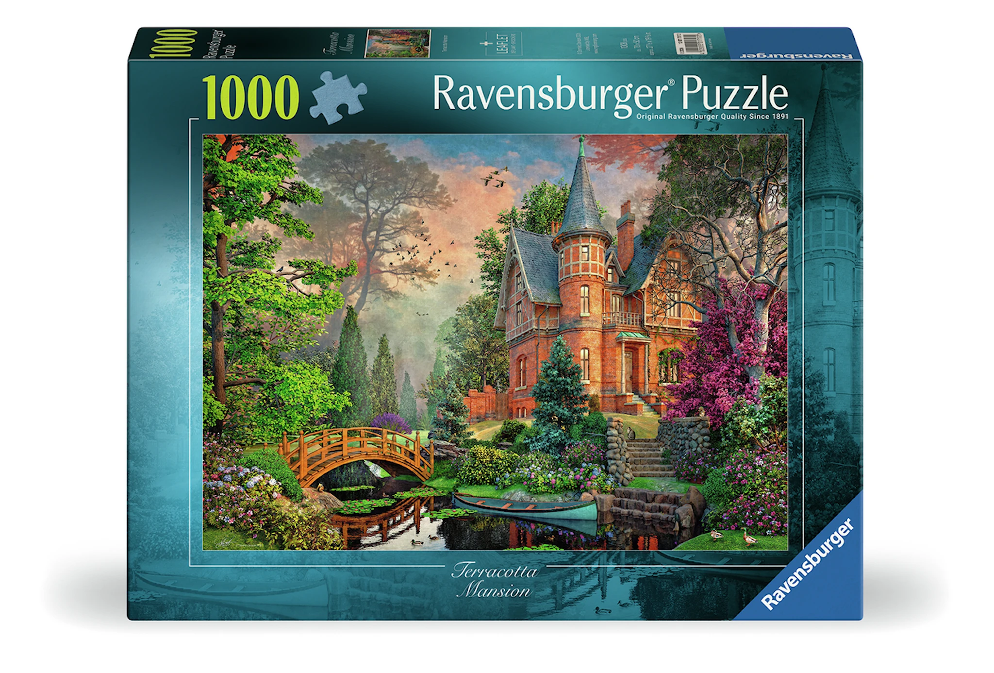 Produktbilde for Terracotta Mansion Puslespill 1000 Brikker Ravensburger
