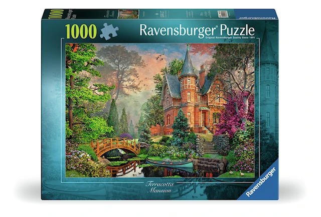 Terracotta Mansion Pussel 1000 Bitar, Ravensburger