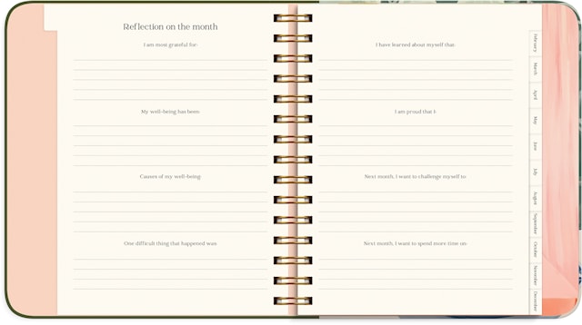 Produktbild 4 för Kalender 2026 Life Planner Decor Burde