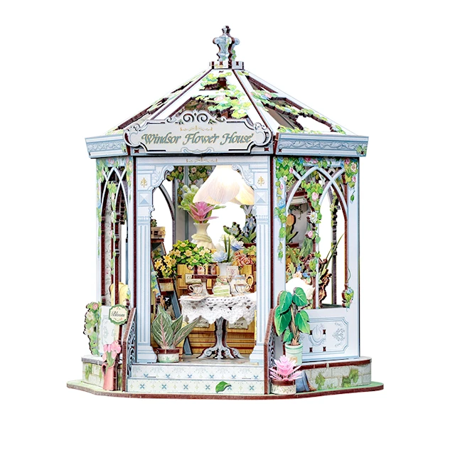 Book Nook Gazebo Windsor Flower House CuteBee