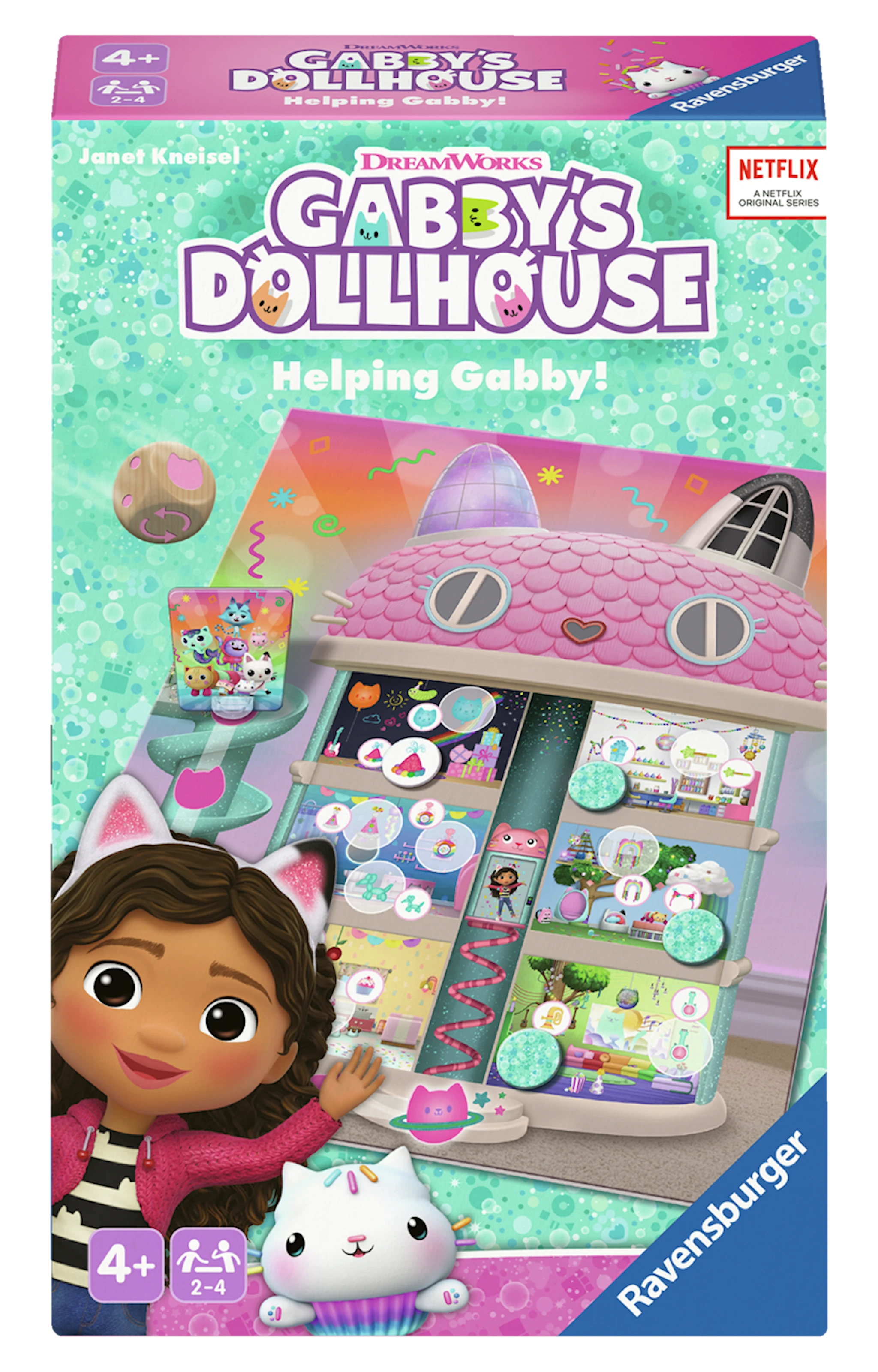 Tuotekuva ille Gabby's Dollhouse - Helping Gabby SV/NO/DA/FI Ravensburger