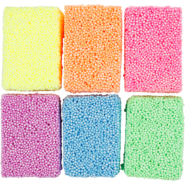 Produktbilde 3 for Soft Foam, neonfarger, 6x10 g/ 1 pk.