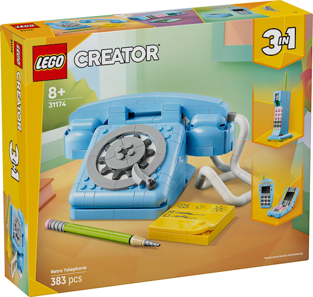 Produktbilde 1 for Retrotelefon LEGO® Creator (31174)