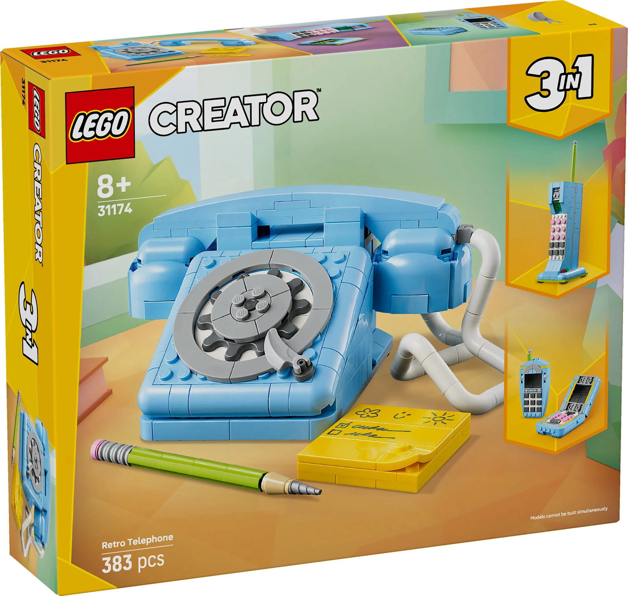 Tuotekuva ille Retrotyylinen puhelin LEGO® Creator (31174)
