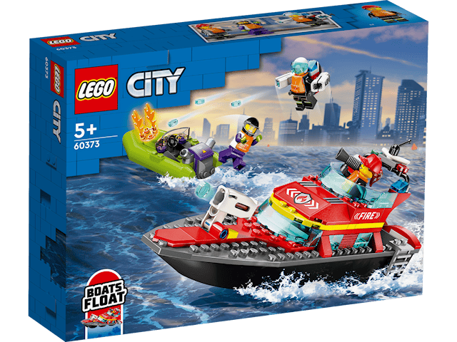 Tuotekuva 1 - Palokunnan pelastusvene LEGO® City Fire (60373)