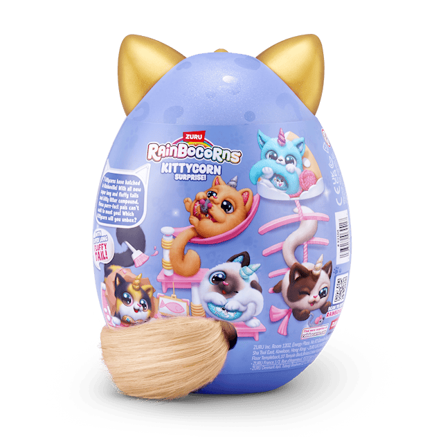 Tuotekuva 5 - Kittycorn Surprise Yllätysmuna pehmolelulla Rainbocorns