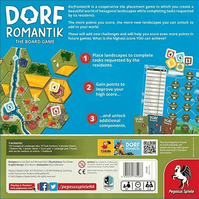 Tuotekuva 2 - Dorfromantik - The Board Game (EN)