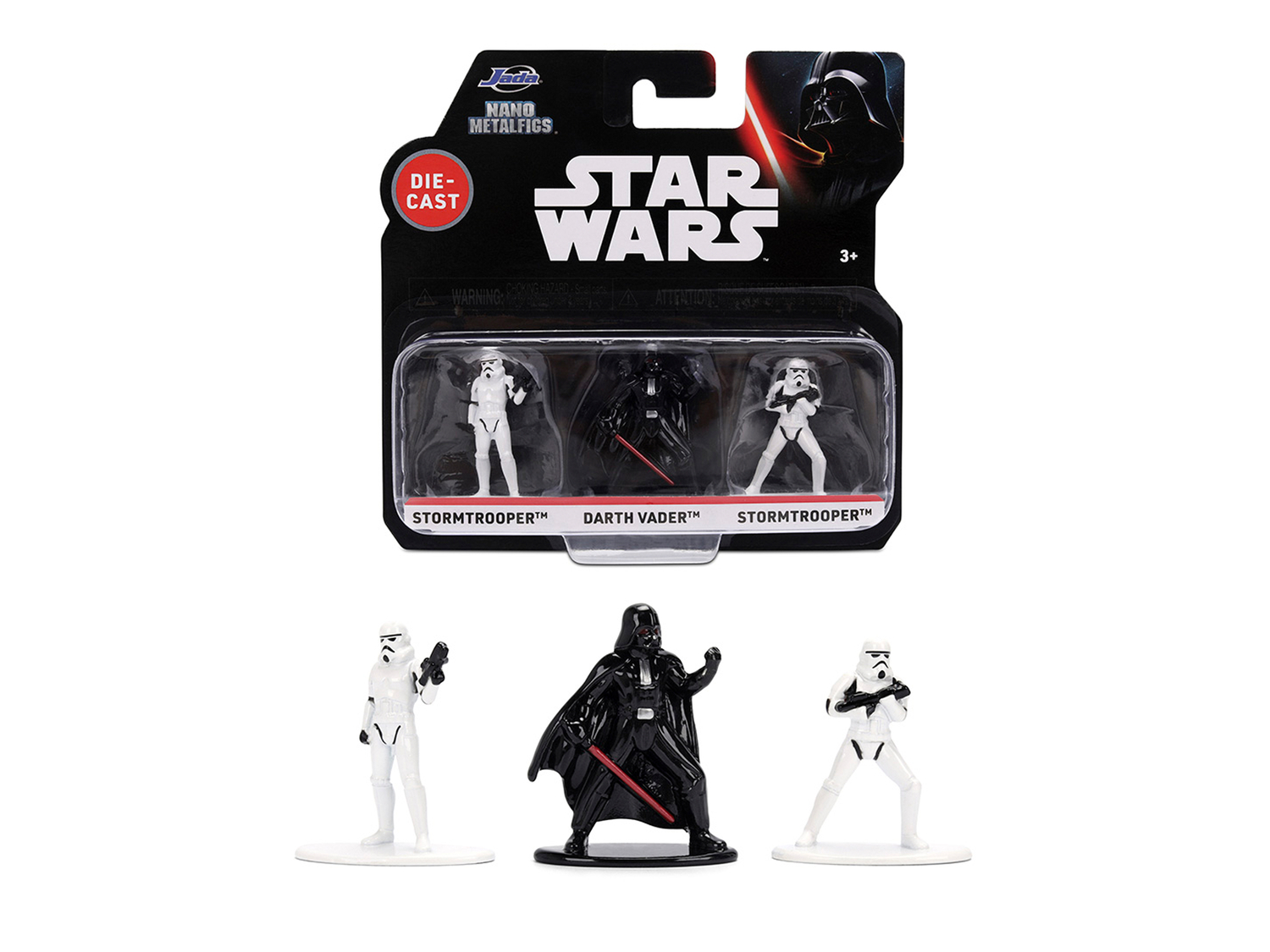 Star Wars Nano 3-pack 4 cm Jada