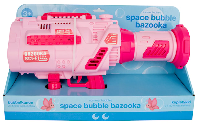 Tuotekuva 1 - Space Bubble Bazooka Kuplapyssy Toyrock Summer