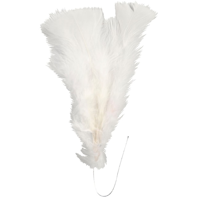 Produktbilde 5 for Dun, L: 11-17 cm, 18 bunter, hvit