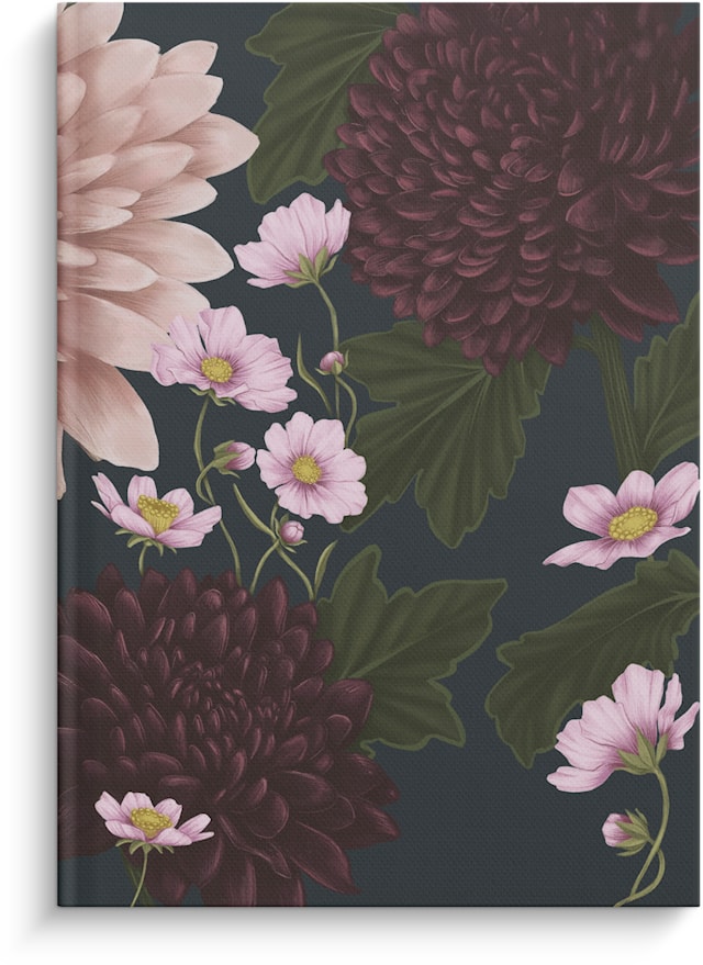Produktbild 1 för Notebook Lined A5 Garden Dreams Dahlia Burde