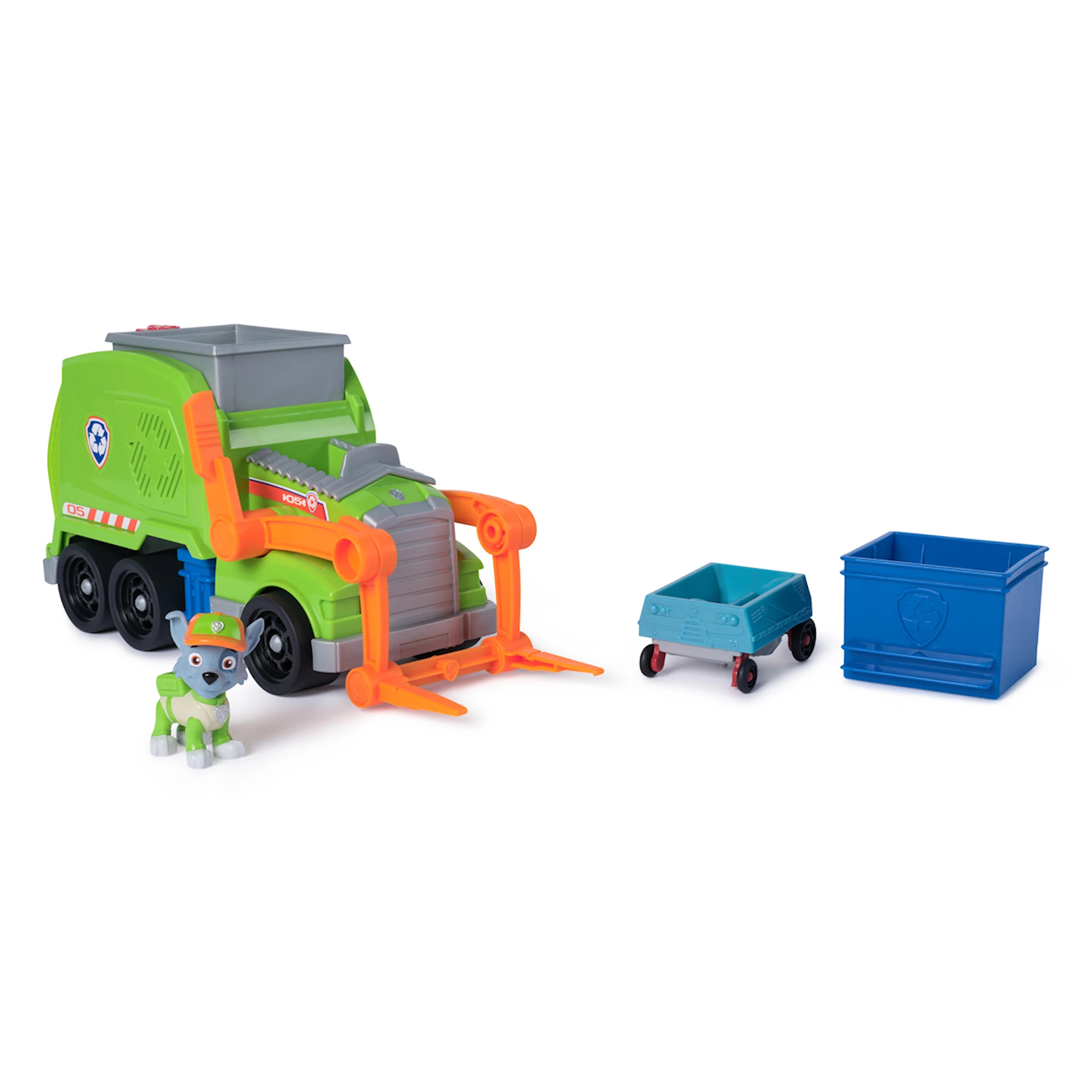 Produktbild för Rocky Crush N' Roll Recycling Truck Paw Patrol