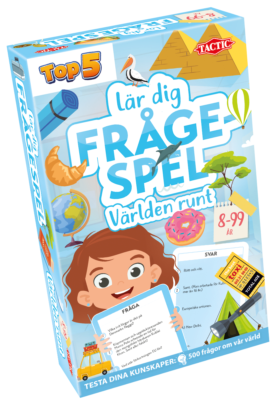 Frågespel Jorden Runt Resespel Tactic