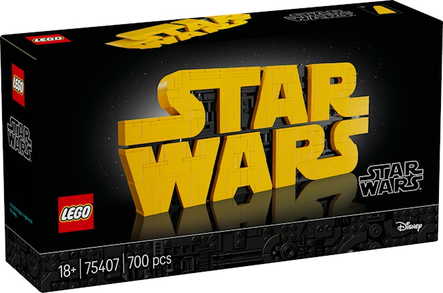 Tuotekuva 1 - Palikoista rakennettava Star Wars™ logo LEGO® Star Wars™ (75407)