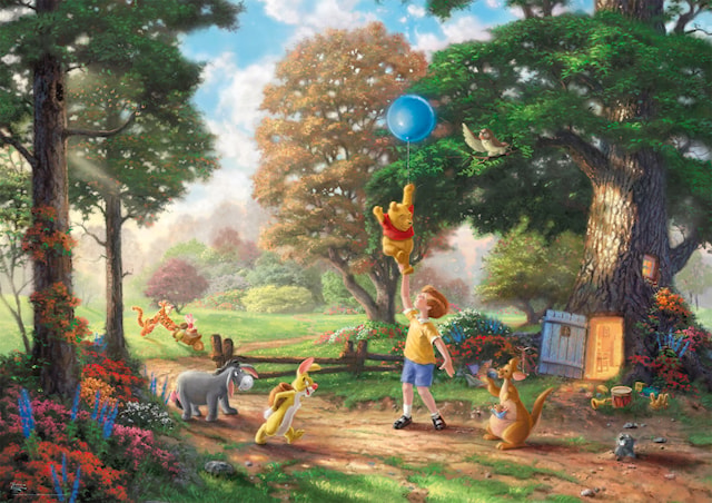 Tuotekuva 2 - Palaapelit Disney Winnie Pooh II 6000 palaa, Schmidt
