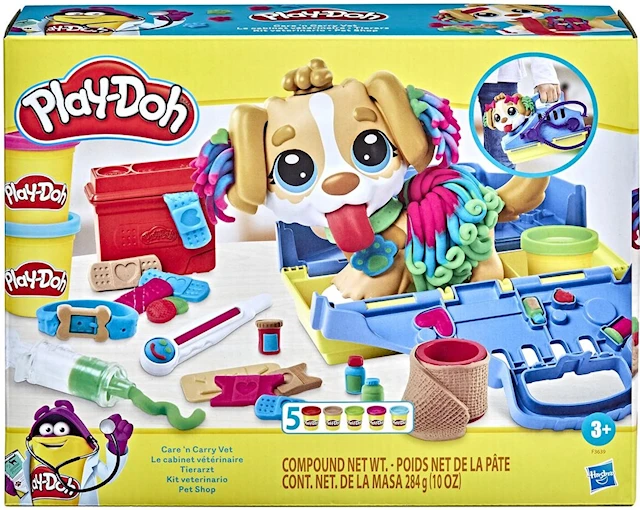 Playset Care 'n Carry Vet Play-Doh