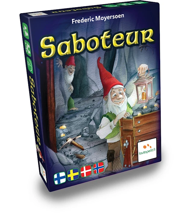 Saboteur, Lautapeli (SE/FI/NO/DK)