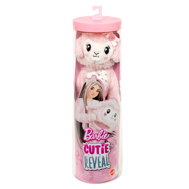 Tuotekuva 6 - Cutie Reveal Sweet Bows Vaaleanpunainen Karitsa Barbie
