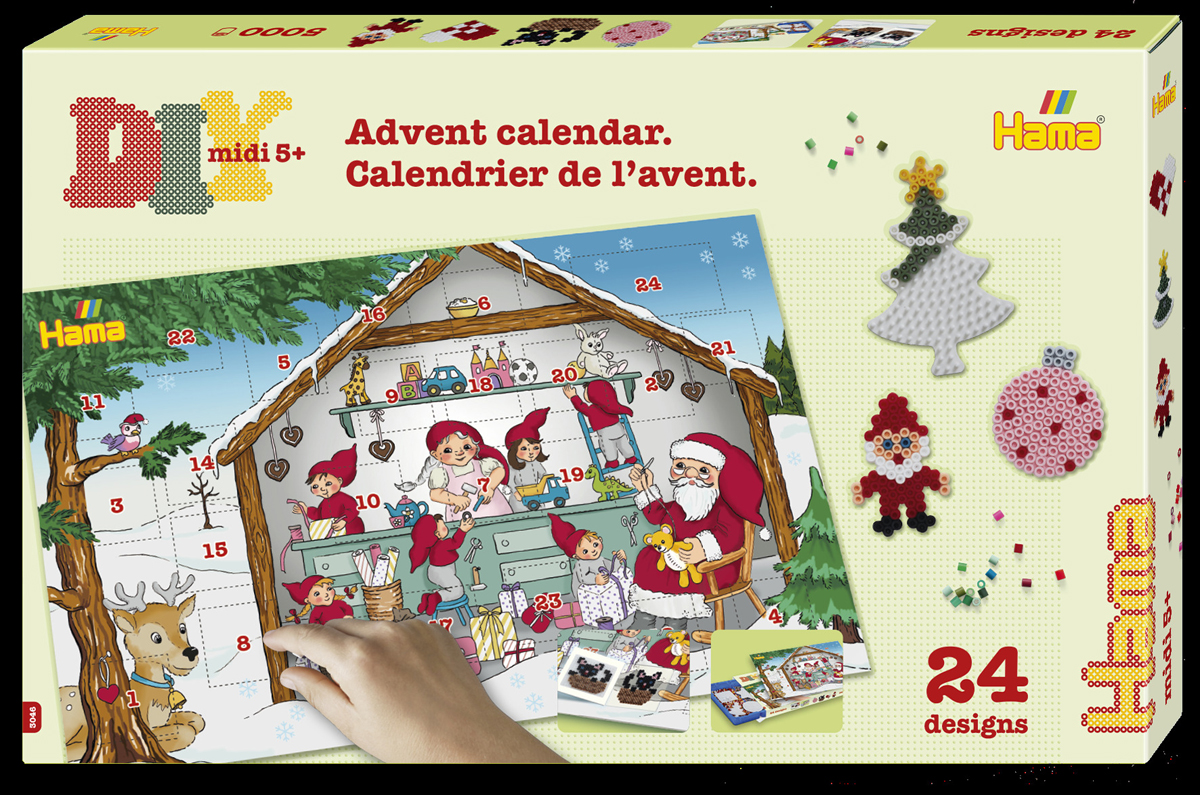 Hama Midi Adventskalender Giant 5000