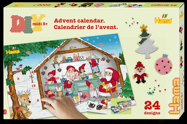 Hama Midi Adventskalender Giant 5000