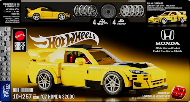 Brick Shop Speed Series Honda S2000 Hot Wheels