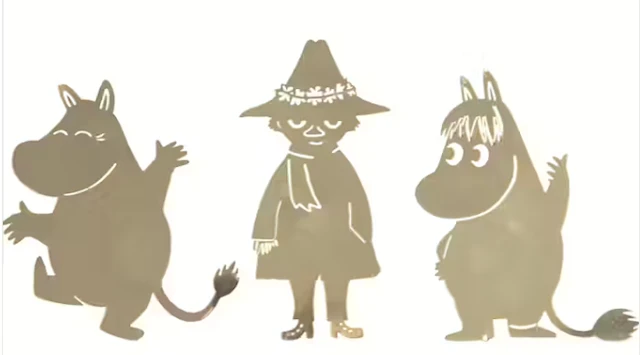 Magneetit 3 Kpl Moomin Pluto Design