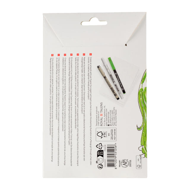 Tuotekuva 5 - Alkuperäinen setti Sakura Creative Art Kit Manga