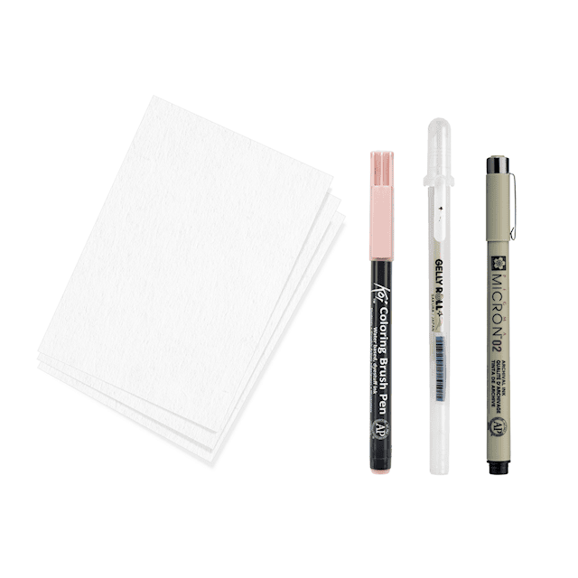 Tuotekuva 5 - Alkuperäinen setti Sakura Creative Art Kit Kirsikankukka