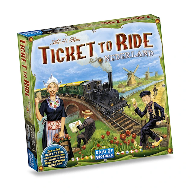 Ticket To Ride: Nederland (Expansion) (SE/FI/NO/DK/EN)