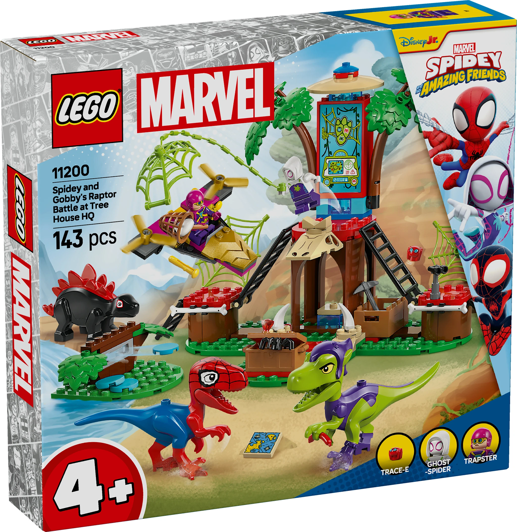 Tuotekuva ille Spideyn ja Gobbyn lentotaistelu puumajalla LEGO® Spidey (11200)