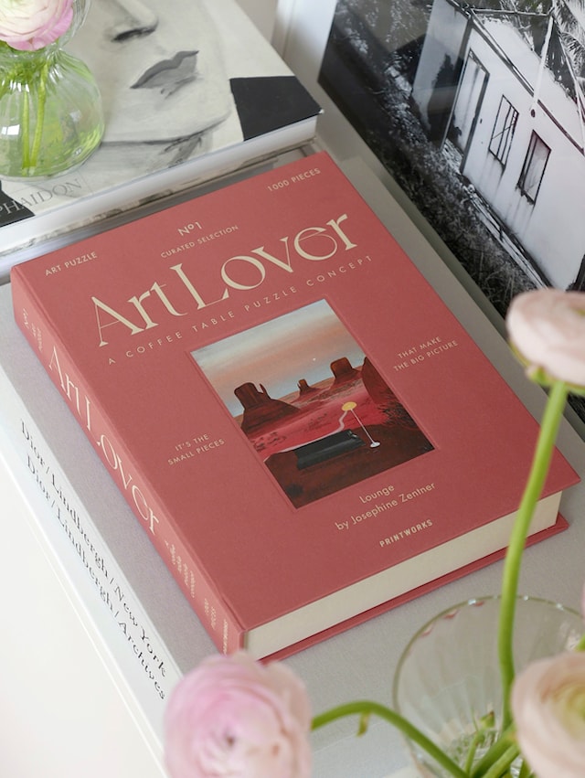Produktbild 2 för Art Lover Book Lounge Pussel 1000 Bitar Printworks