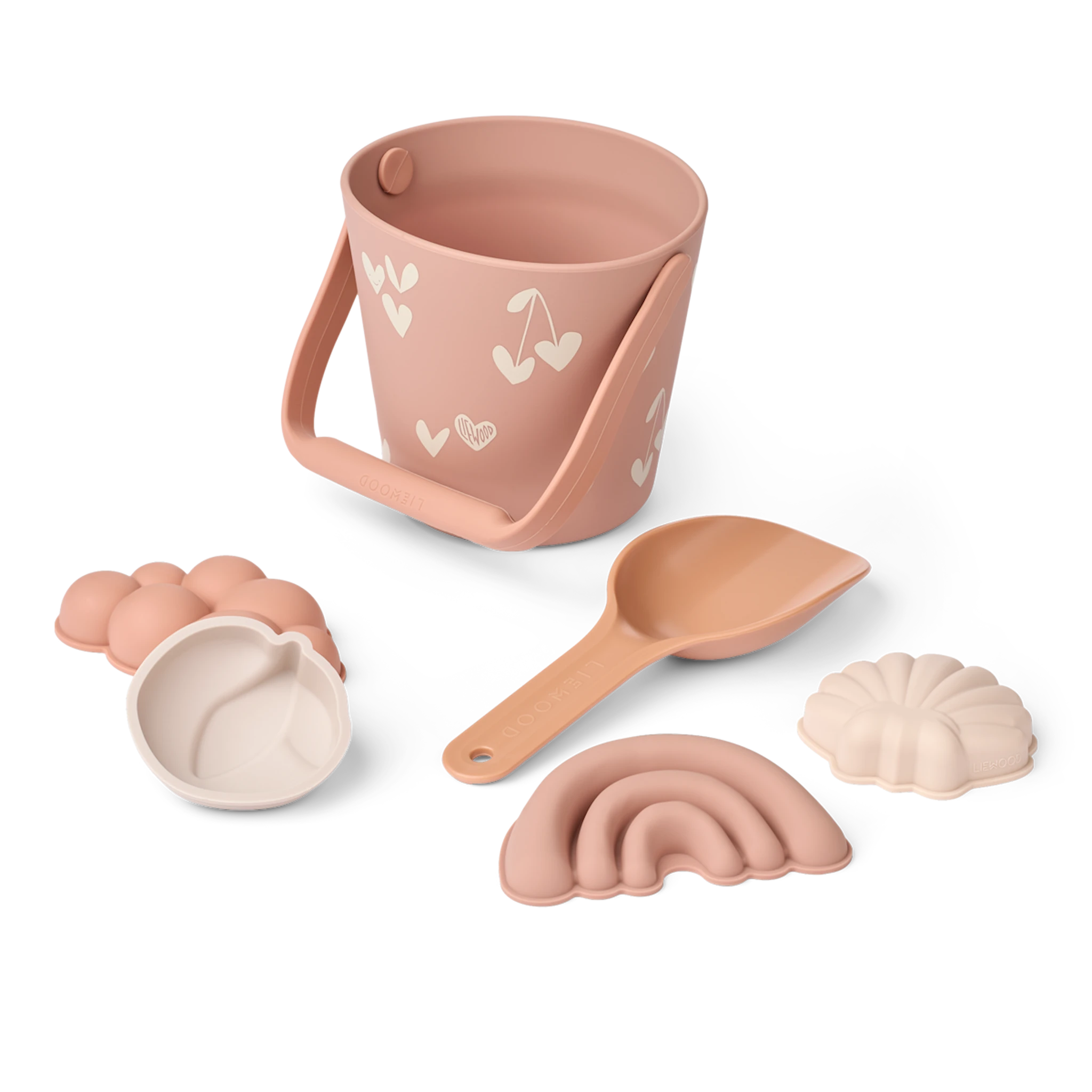 Produktbild för GilmaStrandsert Sweethearts/Pale tuscany Liewood