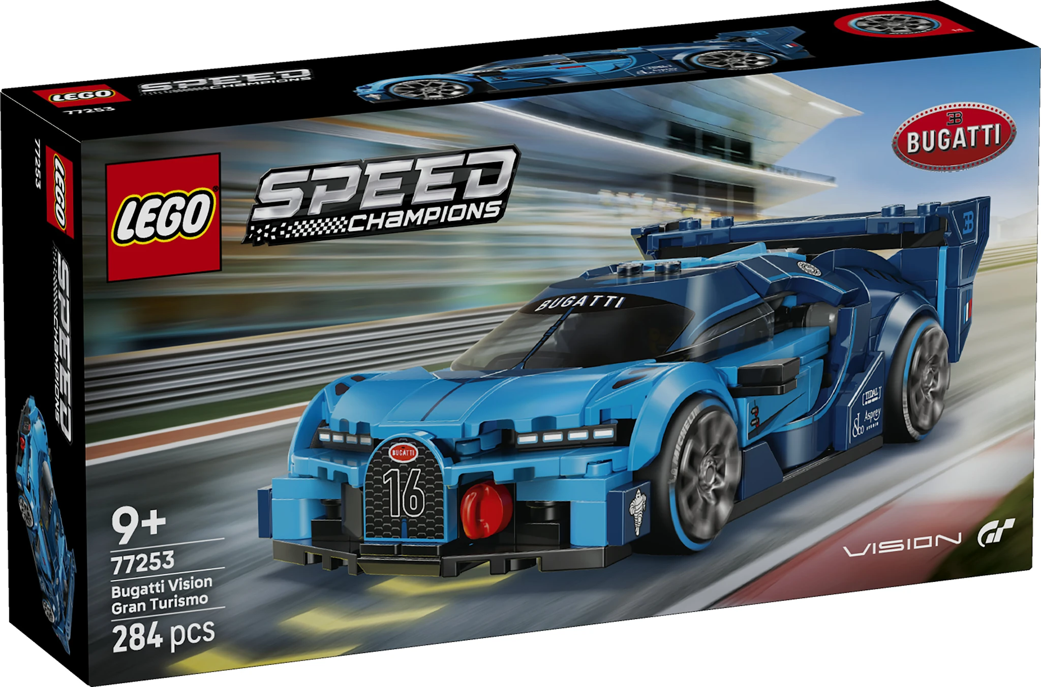 Tuotekuva ille Bugatti Vision GT ‑hyperurheiluauto LEGO® Speed Champions (77253)