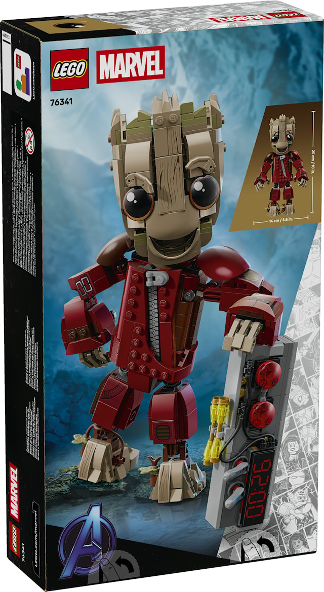 Produktbilde 4 for Groot i Ravager-drakt LEGO® Super Heroes (76341)