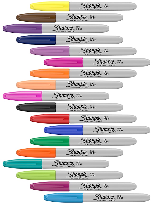 Tuotekuva 2 - Tussikynä Sharpie Fine 18 kpl