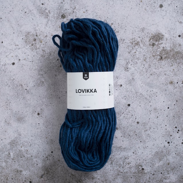 Lovikka Villalanka 100 g Sininen (7615) Järbo
