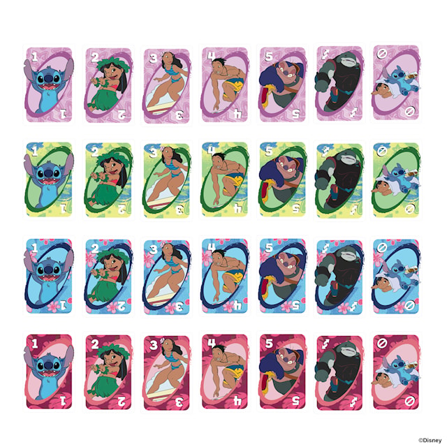 Produktbild 3 för UNO Lilo & Stitch (EN)