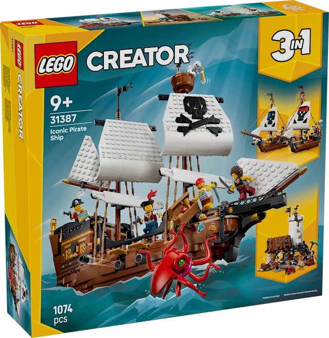 Mahtava merirosvolaiva LEGO® Creator (31387)