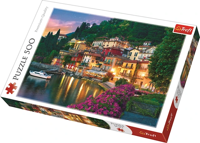 Lake Como Italy Pussel 500 bitar Trefl