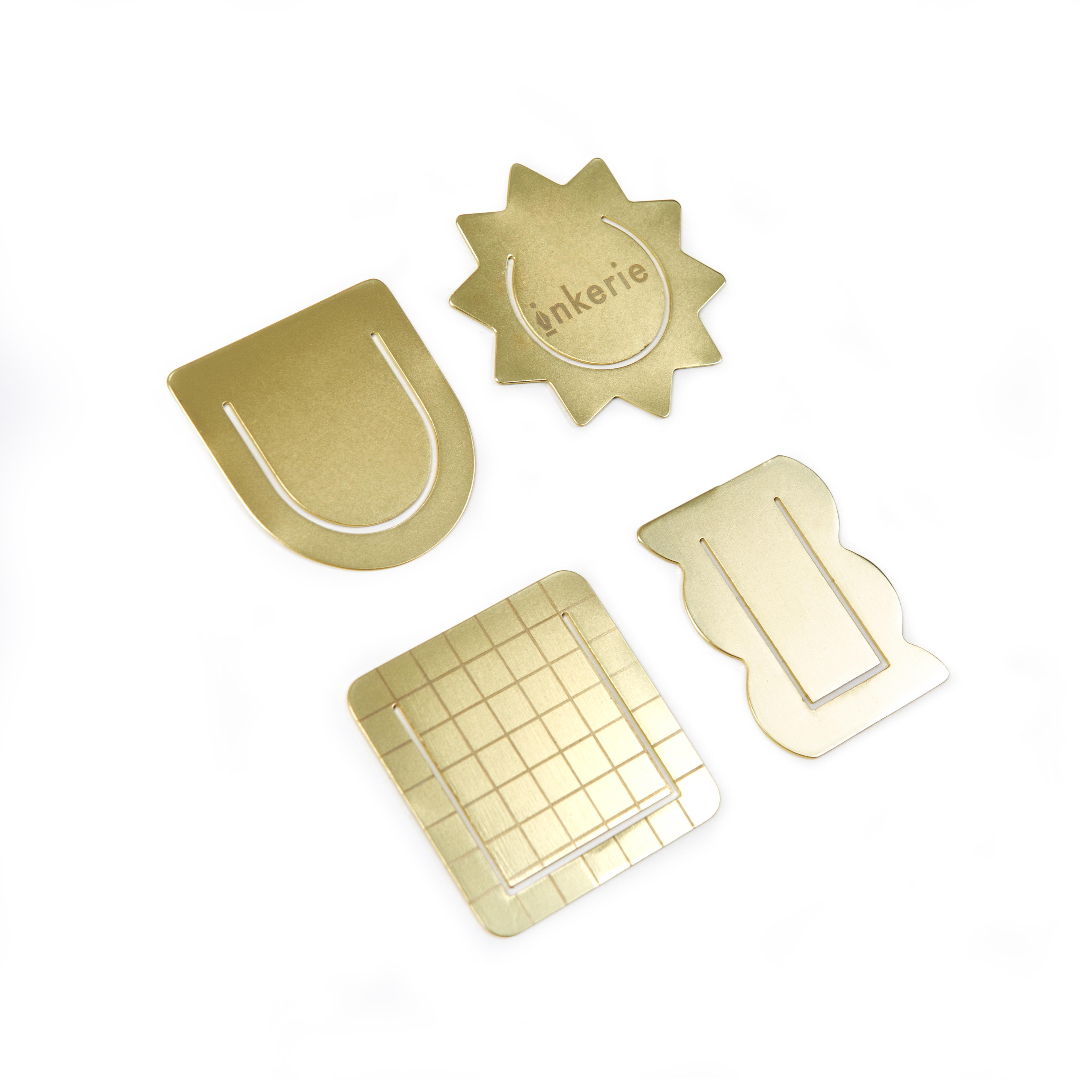 Bokmärken Mässing 4-pack Inkerie