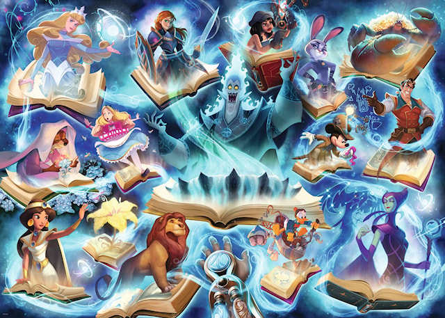 Produktbilde 2 for Glimmers of the Realm: Sapphire puslespill 1000 brikker, Ravensburger