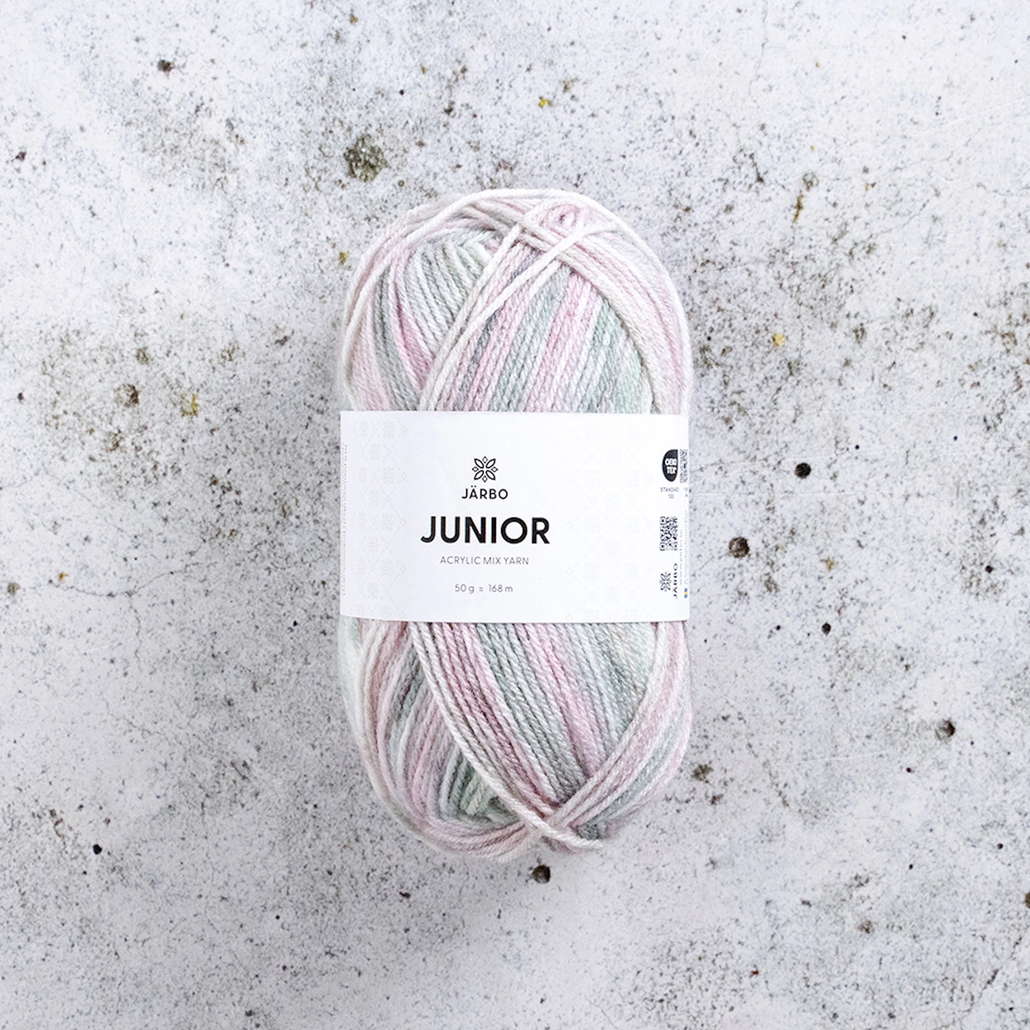 Tuotekuva ille Junior Garn akryylisekoitus 50 g Candy Code (49) Järbo