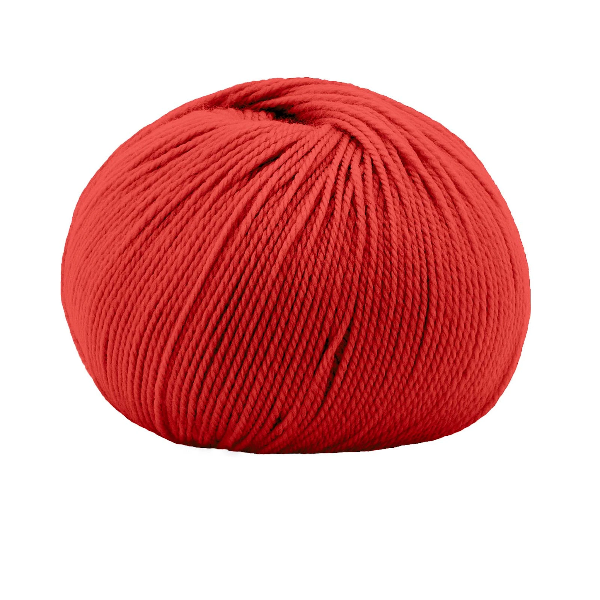 Produktbild för Vip merino/kashmir garn 50 gr Rosso 1010 Lana Gatto