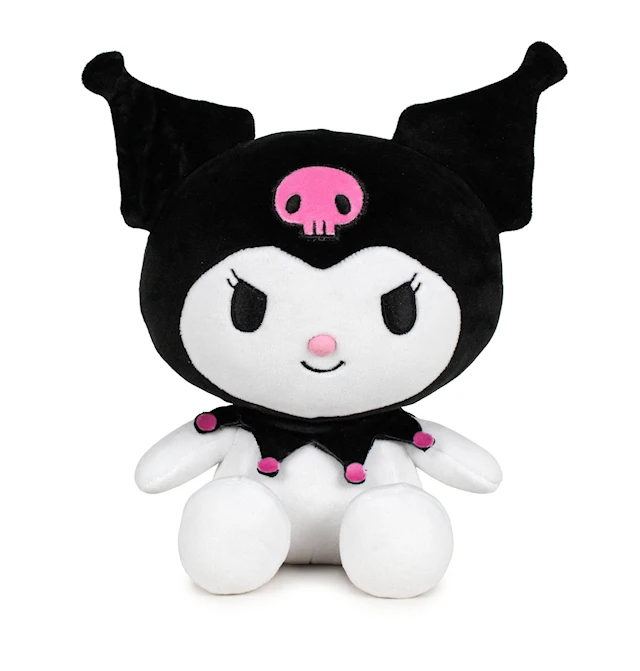 Kuromi pehmolelu 25 cm musta Hello Kitty