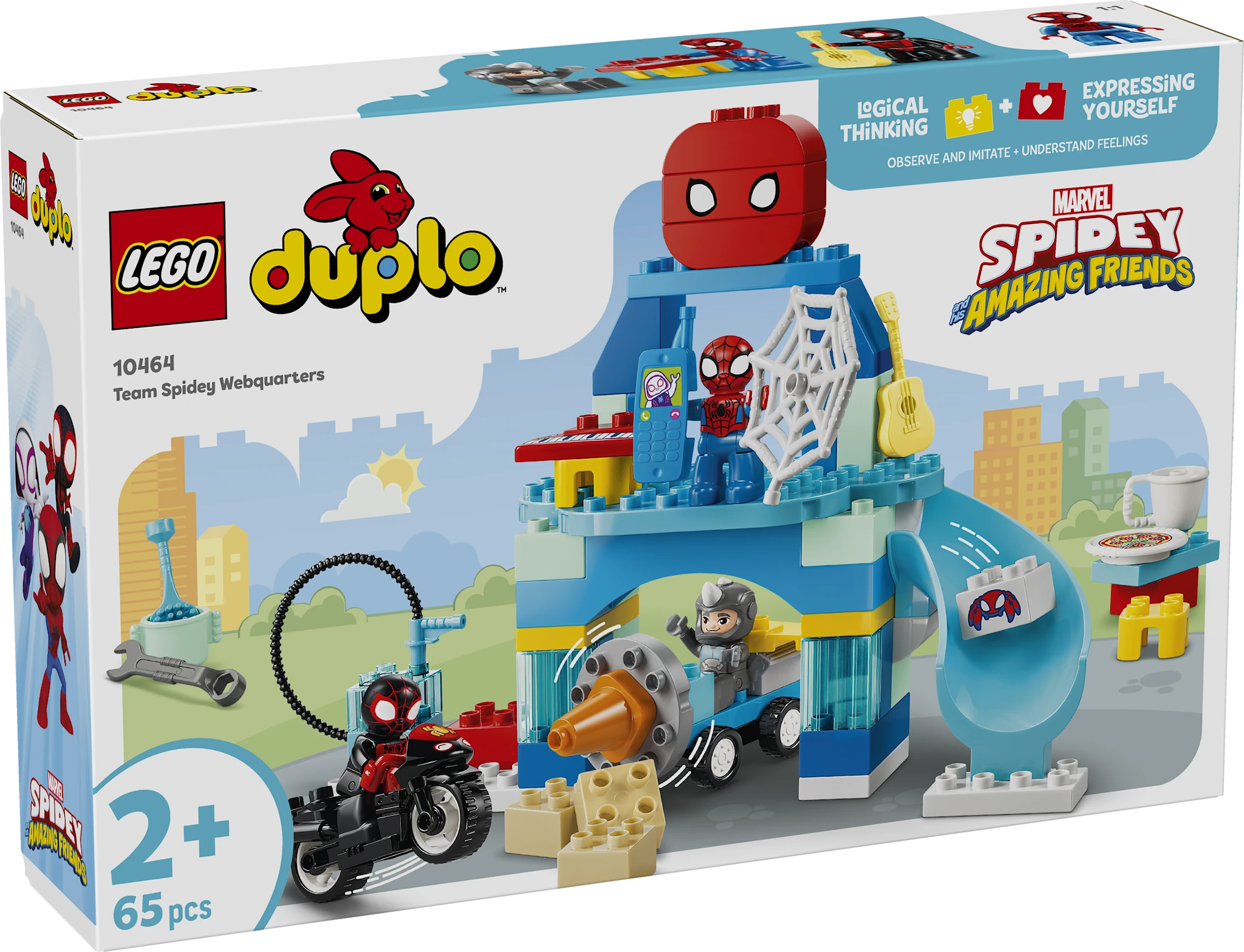 Tuotekuva ille Spideyn tiimin päämaja LEGO® DUPLO® Disney™ (10464)