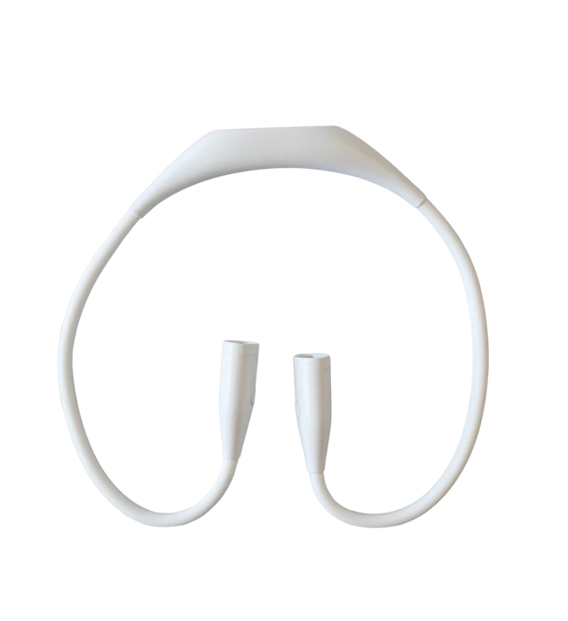Nacklampa, USB ladbar vit