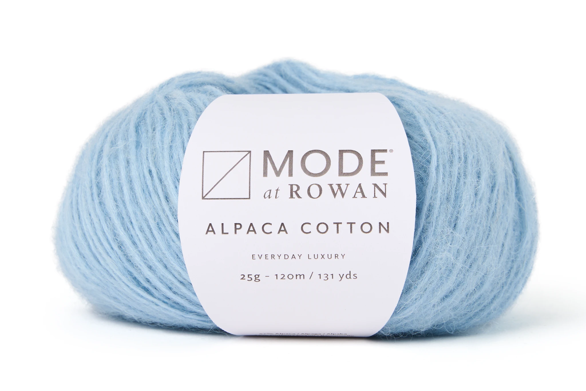 Produktbild för Alpaca Cotton mix, 50 gr Blue Haze 019, Mode at Rowan