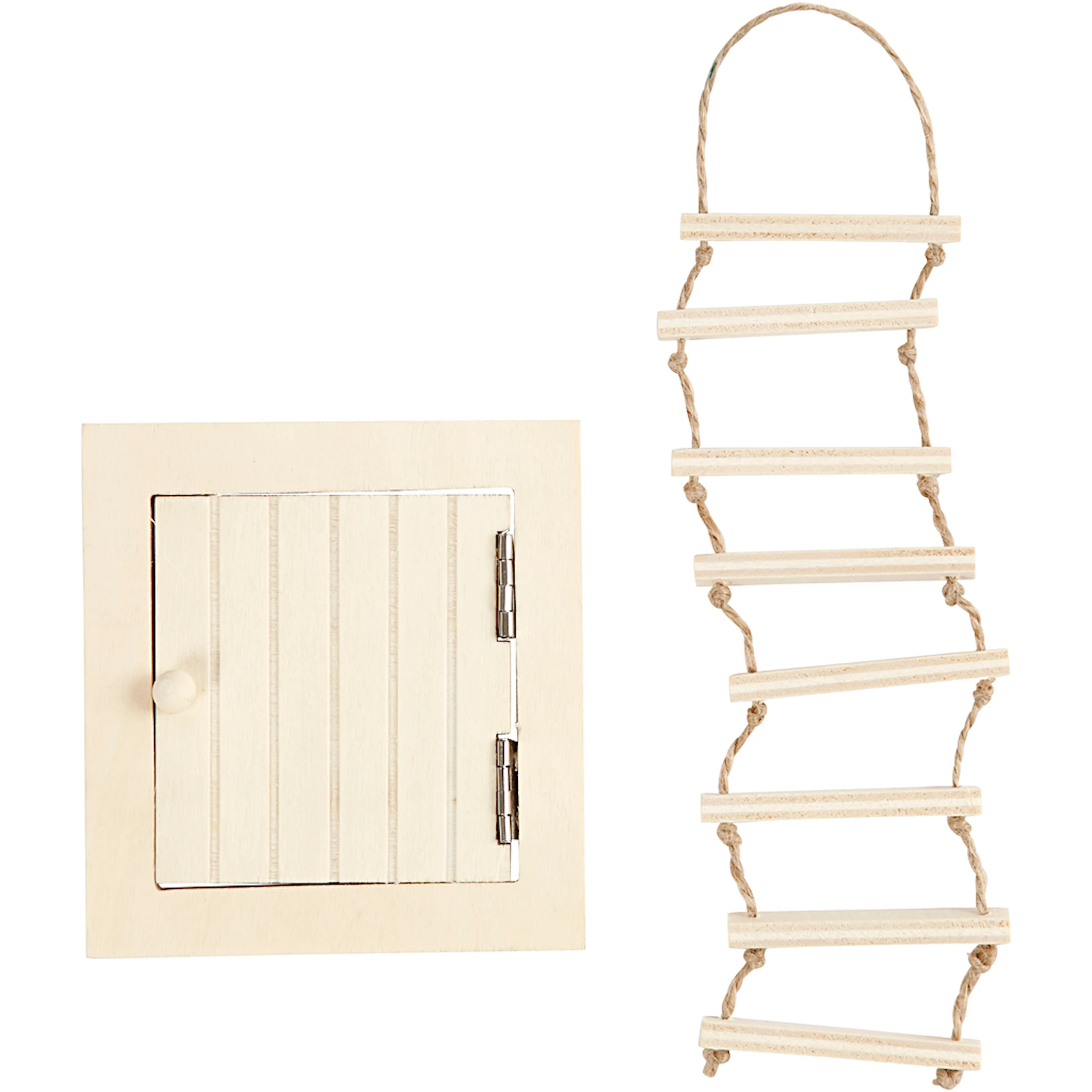 Tuotekuva ille Ovi ja köysitikas, koko 9-20 cm, 1 set