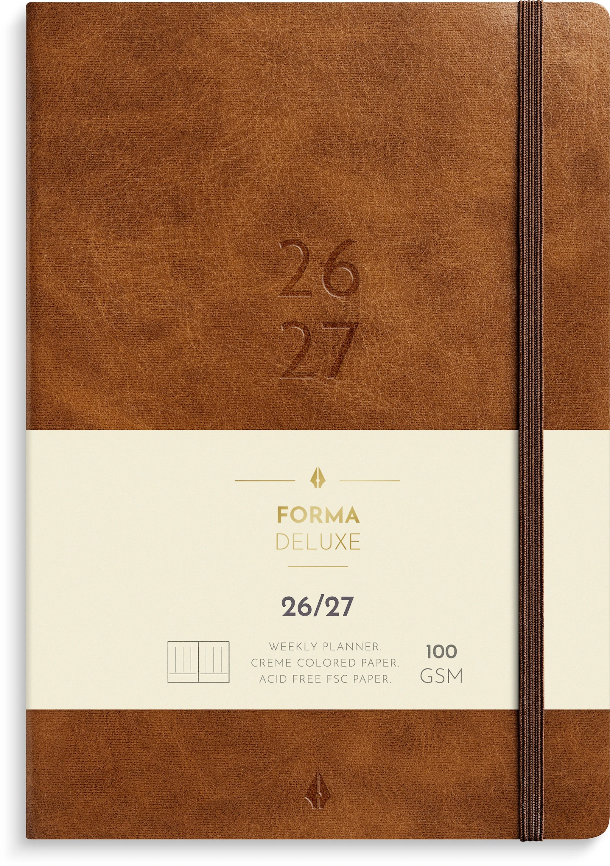 Produktbild för Kalender 26/27 Agency Forma Deluxe Burde